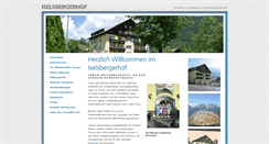Desktop Screenshot of iselsbergerhof.at