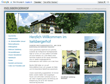 Tablet Screenshot of iselsbergerhof.at